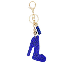 Load image into Gallery viewer, Blue Heel Keychain Clip
