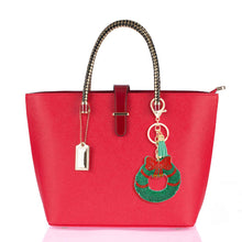 Load image into Gallery viewer, Xmas Wreath Keychain Clip
