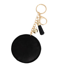 Load image into Gallery viewer, Black Melanin Round Keychain
