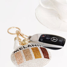 Load image into Gallery viewer, White Melanin Round Keychain
