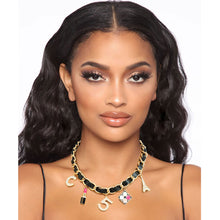 Load image into Gallery viewer, Gold and Black Designer Boutique Chain
