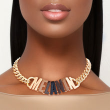 Load image into Gallery viewer, MELANIN Gold Chain Choker

