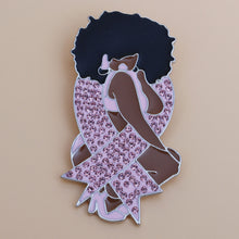 Load image into Gallery viewer, Light Pink Cancer Diva Brooch
