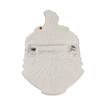 Load image into Gallery viewer, Red White Shield Brooch
