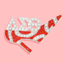 Load image into Gallery viewer, Brooch Delta Sigma Sorority Heel Pin for Women
