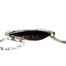 Load image into Gallery viewer, Black Sunflower Bangle Clutch
