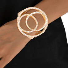 Load image into Gallery viewer, Gold AURBO 3D Hinge Cuff
