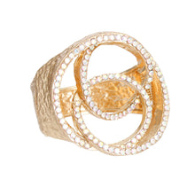 Load image into Gallery viewer, Gold AURBO 3D Hinge Cuff
