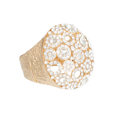 Load image into Gallery viewer, Gold Chunky Domed Cuff
