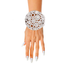 Load image into Gallery viewer, Silver Chunky Domed Cuff
