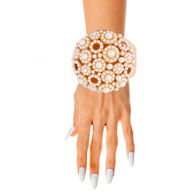 Load image into Gallery viewer, Cream Chunky Domed Cuff
