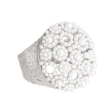 Load image into Gallery viewer, White Chunky Domed Cuff
