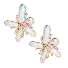 Load image into Gallery viewer, AURBO Abstract Flower Studs
