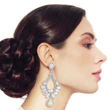 Load image into Gallery viewer, AURBO Silver Elegant Teardrops
