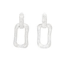Load image into Gallery viewer, Clip Ons Silver Medium Link Earrings for Women
