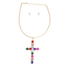Load image into Gallery viewer, Collar Multi Elegant Cross Necklace

