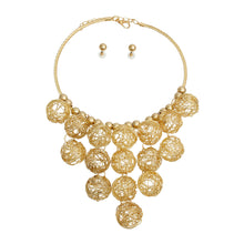 Load image into Gallery viewer, Gold Wire Ball Necklace
