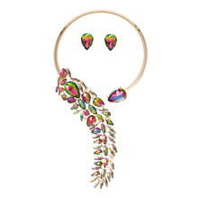 Load image into Gallery viewer, Elegant Pink Green Wrap Choker
