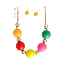 Load image into Gallery viewer, Rainbow Wood XL Bead Set
