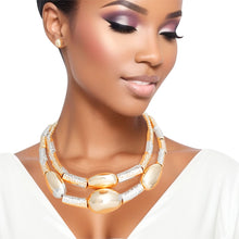 Load image into Gallery viewer, Necklace Metal Multi Beaded Set for Women
