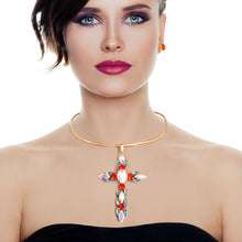 Load image into Gallery viewer, Multi Cross Rigid Collar Set
