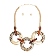 Load image into Gallery viewer, Necklace Gold Leopard Ring Collar for Women
