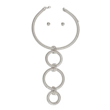 Load image into Gallery viewer, Pendant Necklace Silver Long Spiral for Women
