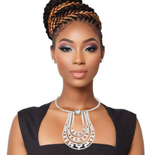 Load image into Gallery viewer, Luxury Silver Pave Choker Set
