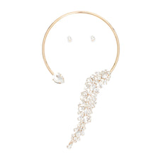 Load image into Gallery viewer, Necklace Gold Crystal Drop Choker for Women

