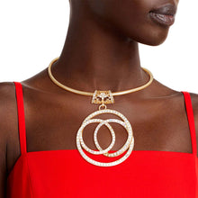 Load image into Gallery viewer, Gold AURBO 3D Pendant Necklace
