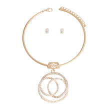 Load image into Gallery viewer, Gold AURBO 3D Pendant Necklace
