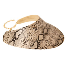 Load image into Gallery viewer, Snake Print Collar Choker Set
