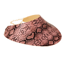 Load image into Gallery viewer, Snake Print Collar Choker Set
