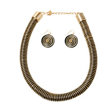 Load image into Gallery viewer, Metal Wrapped Necklace Set

