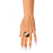 Load image into Gallery viewer, Leopard Crystal Branch Ring

