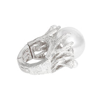 Load image into Gallery viewer, Ring Silver Pearl Branch Cocktail Ring for Women

