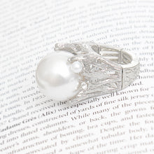 Load image into Gallery viewer, Ring Silver Pearl Branch Cocktail Ring for Women
