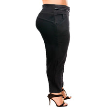 Load image into Gallery viewer, Plus Size 5XL Leather Line Leggings

