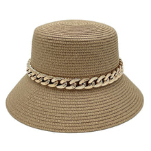 Load image into Gallery viewer, Gold Chain Camel Bucket Hat
