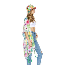 Load image into Gallery viewer, Pink Tropical Reversible Hat
