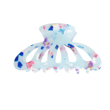 Load image into Gallery viewer, Blue Marble Big Hair Claw Clip
