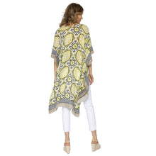Load image into Gallery viewer, Sage Green Tile Print Kimono
