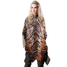 Load image into Gallery viewer, Orange Stripe Tiger Cozy Kimono
