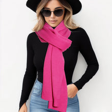 Load image into Gallery viewer, Scarf Poncho Pink Convertible Wrap for Women
