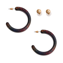 Load image into Gallery viewer, Rainbow Leopard Hoop Set

