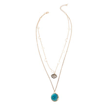 Load image into Gallery viewer, Moon and Stars Layered Necklace

