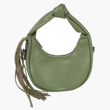 Load image into Gallery viewer, Purse Green Round Fringe Shoulder Bag for Women

