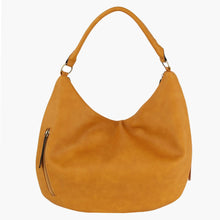 Load image into Gallery viewer, Purse Mustard Diagonal Fringe Hobo Bag for Women
