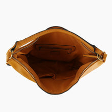 Load image into Gallery viewer, Purse Mustard Diagonal Fringe Hobo Bag for Women
