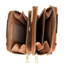 Load image into Gallery viewer, Cow Triple Pocket Mobile Crossbody
